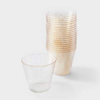 Chinet Cut Crystal Holiday 9-Ounce Plastic Cups, 25 ct - Kroger