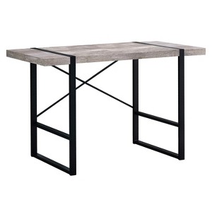 Monarch Specialties Computer Desk Home Office Laptop 48InchL Work Metal Laminate Beige Black Contemporary Modern - 1 of 4