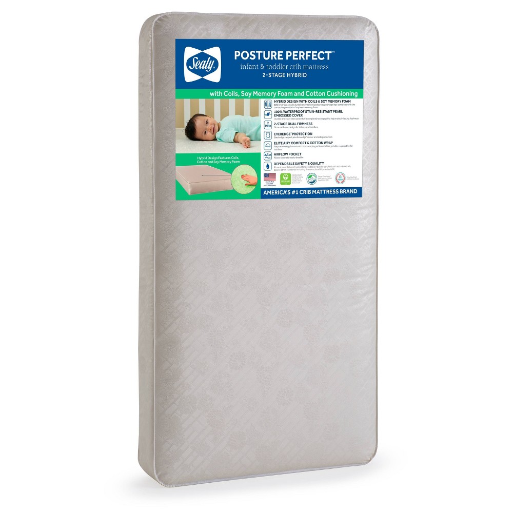 UPC 031878263600 product image for Sealy Posture Perfect 2-Stage Crib and Toddler Mattress | upcitemdb.com