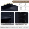 47" Sideboard Buffet Cabinet with Storage, Modern Storage Cabinet with Adjustable Shelves, Wood Media Console Table for Kitchen Living Room - 3 of 4
