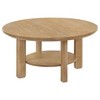 Coaster,Ottowa 36-inch Round Wood Cocktail Coffee Table - 4 of 4