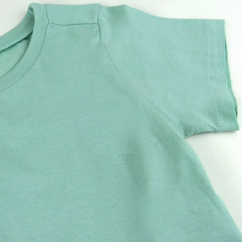 Honest Baby Boys' 8pk Rainbow Organic Cotton Short Sleeve T-Shirt - Blue/Gray/Yellow, 2 of 4