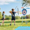 Vatos 2 Pack Bow and Arrow Toy for Kids Outdoor Activity Toys Birthday for Boys Girls 5-12 Year Old - 4 of 4