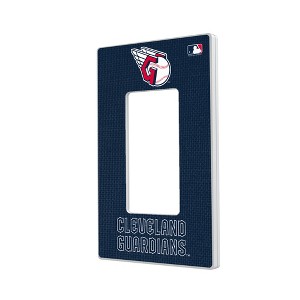 MLB American League Teams Solid Hidden-Screw Light Switch Plate for Single Rocker - 1 of 4