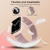 HTUTWOO Compatible with Apple Watch Band Series Women and Men, Stainless Steel Mesh Loop Magnetic Clasp Replacement for iWatch Bands - 2 of 4