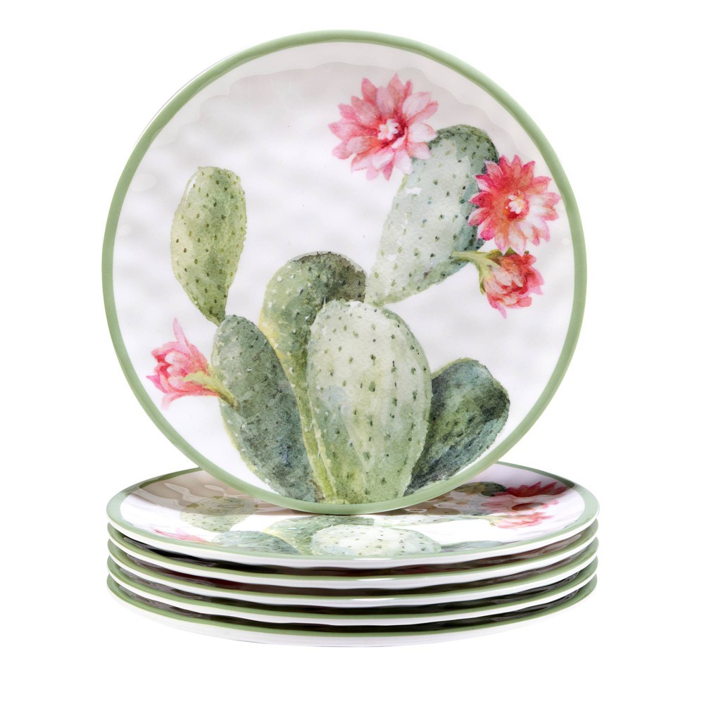 Photos - Other kitchen utensils Certified International Set of 6 Desert Beauty Salad Plates  