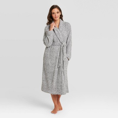 Womens grey dressing clearance gown