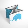 Bacati - Elephants Aqua/Lime/Gray Storage Box Small - 2 of 4