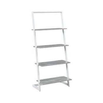 57" Graystone 4 Tier Ladder Bookshelf - Breighton Home