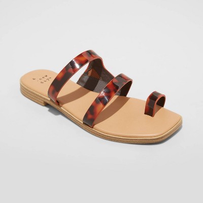target black sandals