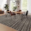 Modern Abstract Area Rug, Machine Washable Low-Pile Non-Slip Shaggy Accent Carpet, Fade-Resistant Rug for Bedroom, Living Room - 2 of 4