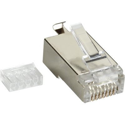 Black Box CAT6 Shielded Modular Plug - 50-Pack