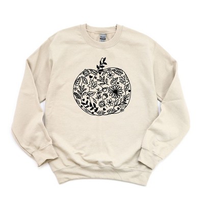 Simply Sage Market Women's Graphic Sweatshirt Fall Pumpkin