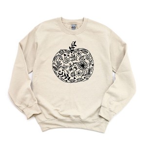 Simply Sage Market Women's Graphic Sweatshirt Fall Pumpkin - 1 of 2