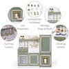 Teamson Kids Versailles Deluxe Play Kitchen Plus Refrigerator and 15 Accessories - Olive Green - 3 of 4