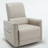 NicBex Recliner Chair Rocking Chair with Pillow Swivel Accent Chair with USB Ports Living Room Chairs Comfy Chair for Reading Room - 3 of 4
