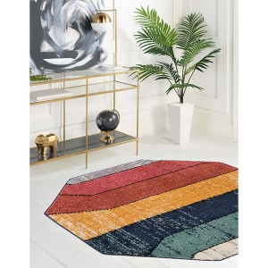 Unique Loom Tagine Collection Area Rug - Hinda - 1 of 4