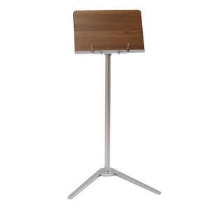 YIYIBYUS Book Stand for Reading, Hands-Free Holder for Laptop Phone Tablet with Wooden Pad, Book Shelf - 1 of 4