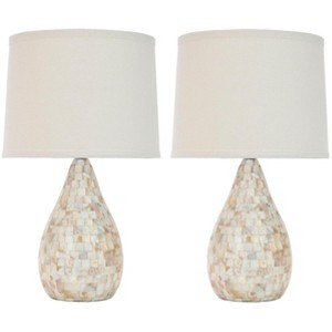 Lauralie Table Lamp (Set of 2) - 20.5 Inch Height - LIT4011 - Ivory - Safavieh - 1 of 4