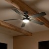 Kichler Lighting Lucian Elite Xl 1 - Light Ceiling Fan in  Black - 4 of 4