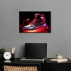 Notoriart Flaming Hot Sneaker II Wall Art Framed - 2 of 4