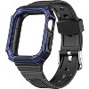Worryfree Gadgets TPU Band with Protective Bumper Case for Apple Watch 40mm 41mm 44mm 45mm - 2 of 4