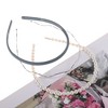 Unique Bargains Women's Solid Color Hairband 1 Set - 3 of 4