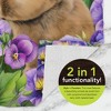 Briarwood Lane Spring Hand Towel 26x18 Spring Bunny Trio For Spring Towel - 3 of 3