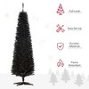 6' Artificial Pencil Christmas Tree, Slim Xmas Tree with 390 Realistic Branch Tips and Plastic Stand - 4 of 4
