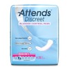 Attends Discreet Female Incontinent Pad Breathable 10.5" L ADPMOD, Moderate, 20 Ct - image 2 of 2