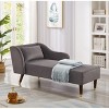 LOVMOR Convertible Sofa Bed,3-in-1 Multi-Functional Sleeper Chair w/Adjustable Backrest Recliner,Living Room Bed Room Furniture,Linen - 2 of 4