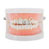 Unique Bargains Hip Hop Style Double Fake Grills 1 Set - 2 of 4