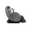 57" Pacari PU Massage Power Recliner Chair Chocolate - Acme Furniture: Leather Upholstery, No Assembly Required, Metal Frame - 4 of 4