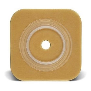 ConvaTec Natura Durahesive Skin Barrier Cut-to-Fit, Flexible, No Tape Collar, 1¾" Flange, 4"x4", Pack of 10 - 1 of 1