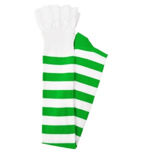 Sock House Co. Ladies Rugby Lace Thigh High Socks - 1 of 3