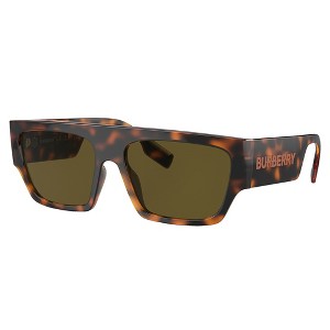 Burberry BE 4397U 300273 Mens Pilot Sunglasses Havana 58mm - 1 of 3
