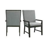 Set of 2 Holden Standard Height Armchairs Set Gray - Picket House Furnishings