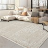Fulvari Area Rug for Living Room Washable Rug Non Slip Large Bedroom Stain Resistant Dining Room Throw Rug Accent Carpet - 3 of 4