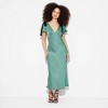 Women's Flutter Short Sleeve Maxi A-Line Dress - Wild Fable™ - 2 of 4