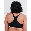 Calypsa - Women's Plus Size Racerback Swim Bra With Removable Cups - 2 of 4