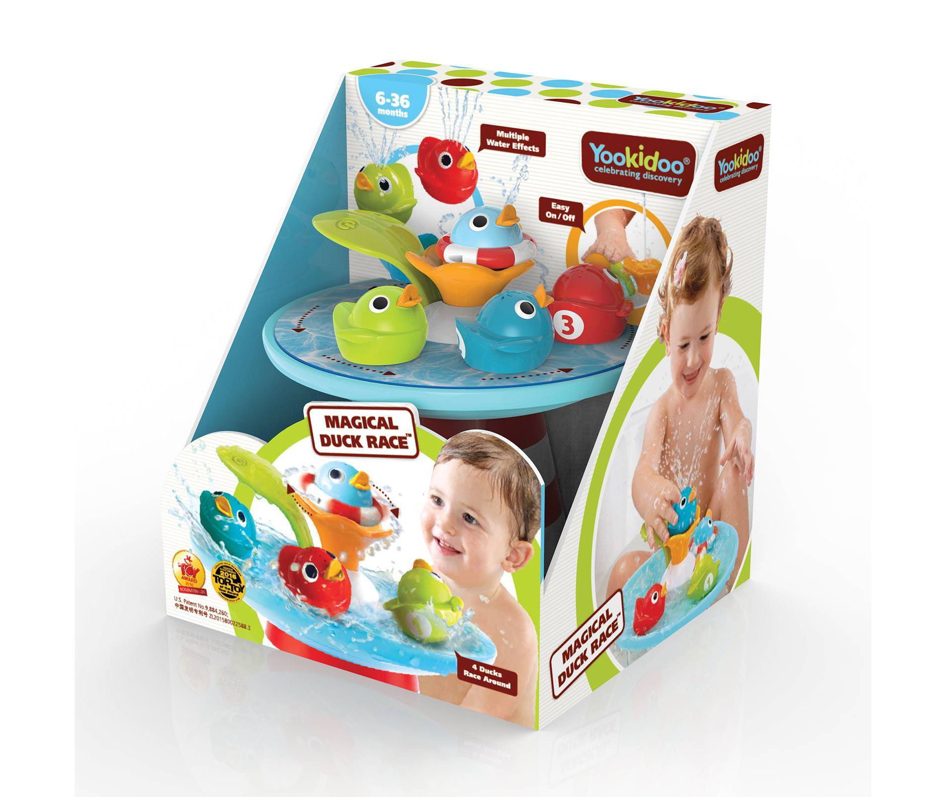 Yookidoo Magical Duck Race Bath Toy