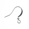 John Bead Must Have Findings Metal Silver 18mm Ear Wire Beads for Jewelry Making Findings, 60 Pieces - 2 of 4