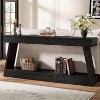 Tribesigns TV Stand for 55-80 Inches Television, 70.87" Entertainment Center with Open Storage Shelves, for Living Room, Bedroom,Black - 4 of 4