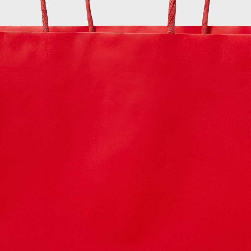 Large GiftBag Red - Spritz&#8482;: Valentine&#39;s Day, All Occasion Paper Bag, Double Handles, FSC Certified, 4 of 5