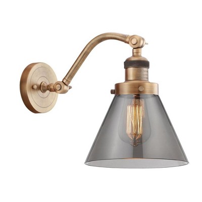 Cone - 1 Light Wall Sconce In Industrial Style-11.5 Inches Tall and 8 Inches Wide