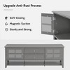 Sapphtopaz TV Stand for TVs Up to 60" Entertainment Center with Multifunctional Storage Space and 2 Drawers Media Console Table for Living Room - 3 of 4