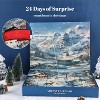 Aoibox 24 Piece Survival Advent Calendar Kit for Men Christmas Countdown with Tactical Tools Fire Starter Emergency Blanket Fishing Gear - 4 of 4