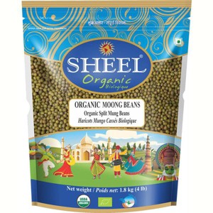 Organic Moong Beans / Green Gram - 64 oz (4Lb) 1.8 kg - Sheel Brand - USDA Certified Organic Product - 1 of 1