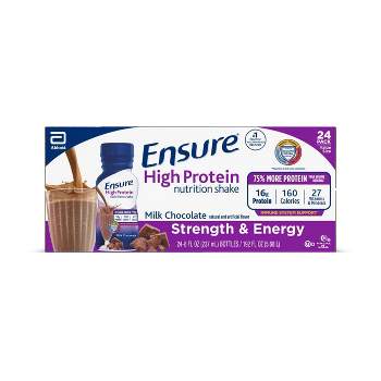 Ensure High Protein Nutritional Shakes - Milk Chocolate - 24pk/192 fl oz