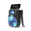 Singsation Party Vibe Rechargeable All-in-One Karaoke Party System SPKA21 - Black - image 3 of 4